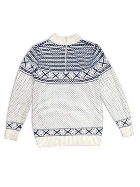 Vintage Jersild Blue Fair Isle Sweater Size Medium